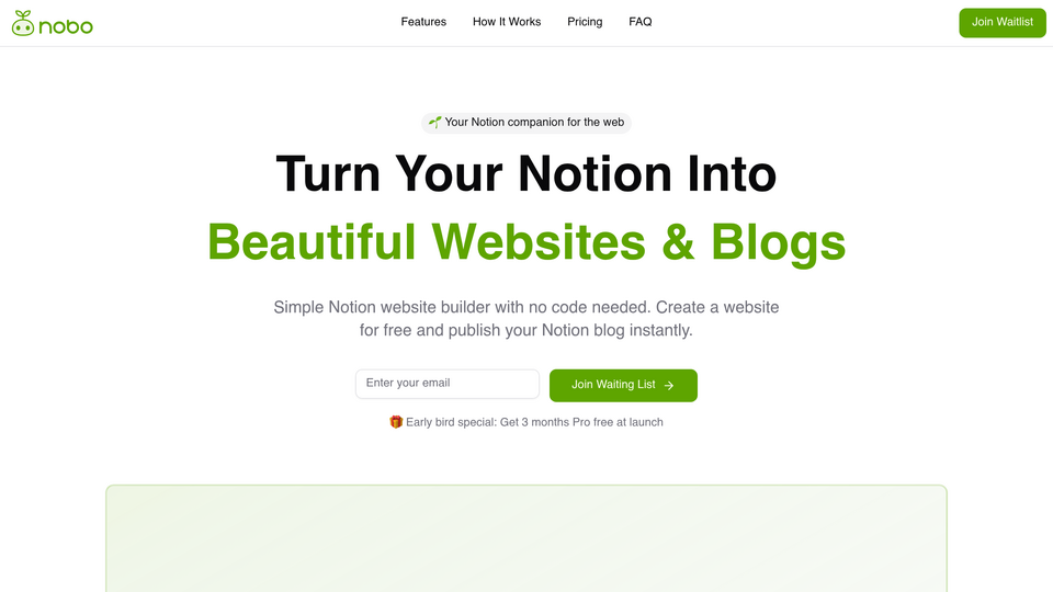 Screenshot of Nobo
