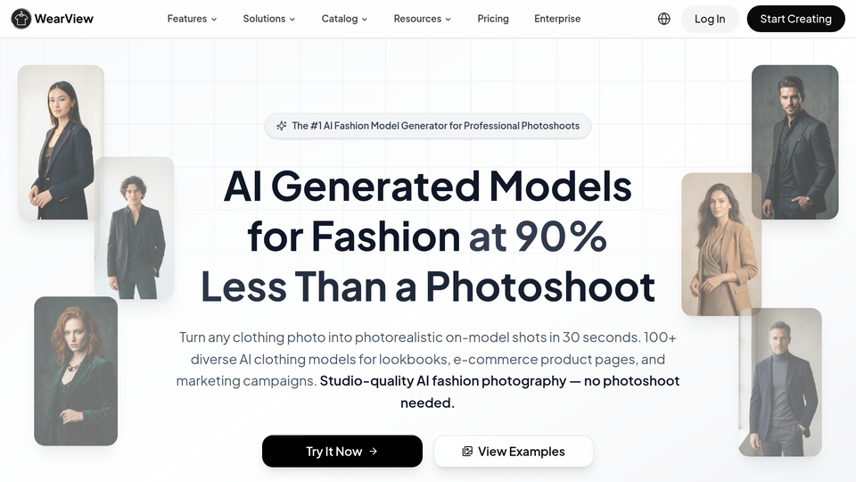 Screenshot of WearView AI