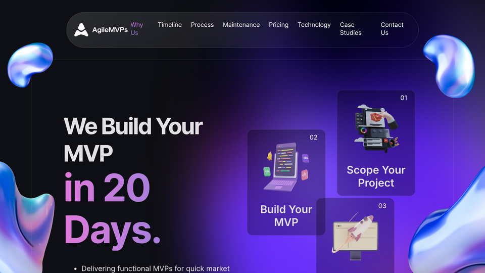 Screenshot of AgileMVPs