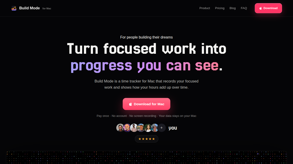 Screenshot of Build Mode