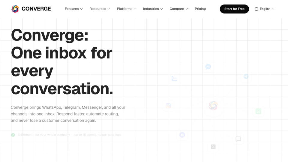 Screenshot of Converge