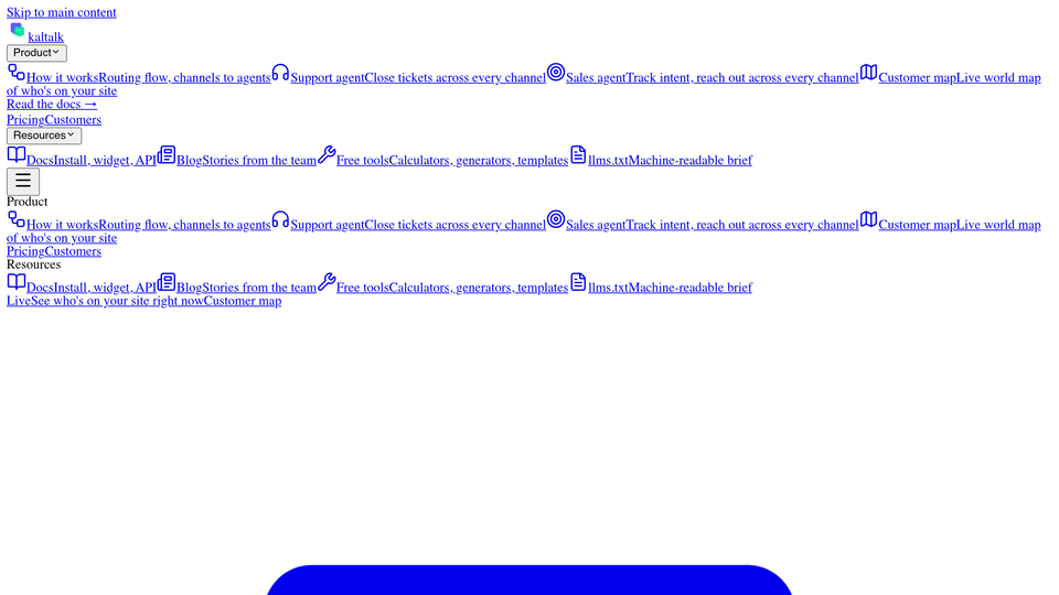 Screenshot of KalTalk