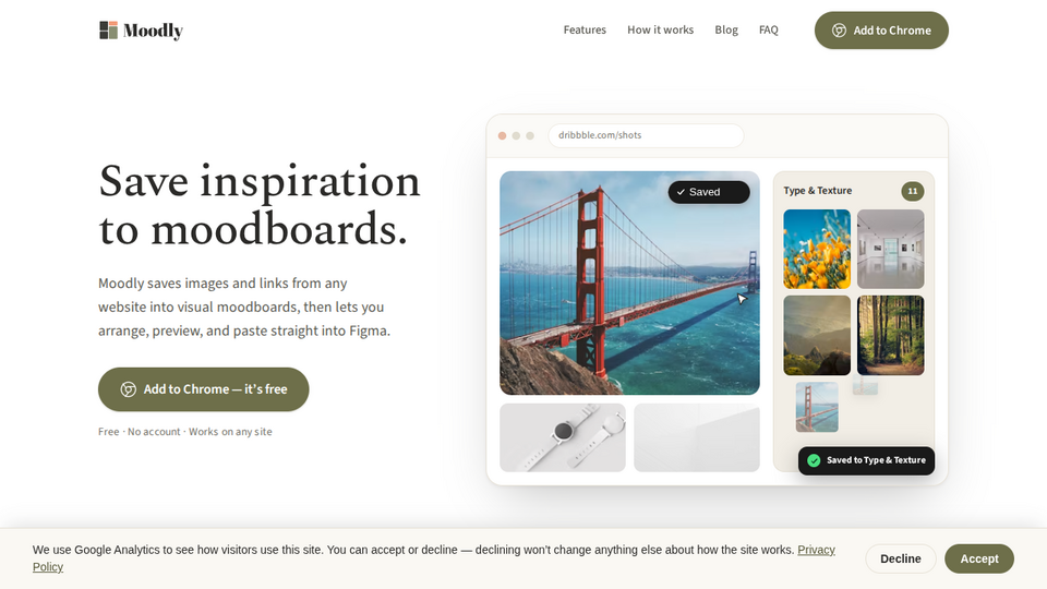 Screenshot of Moodly
