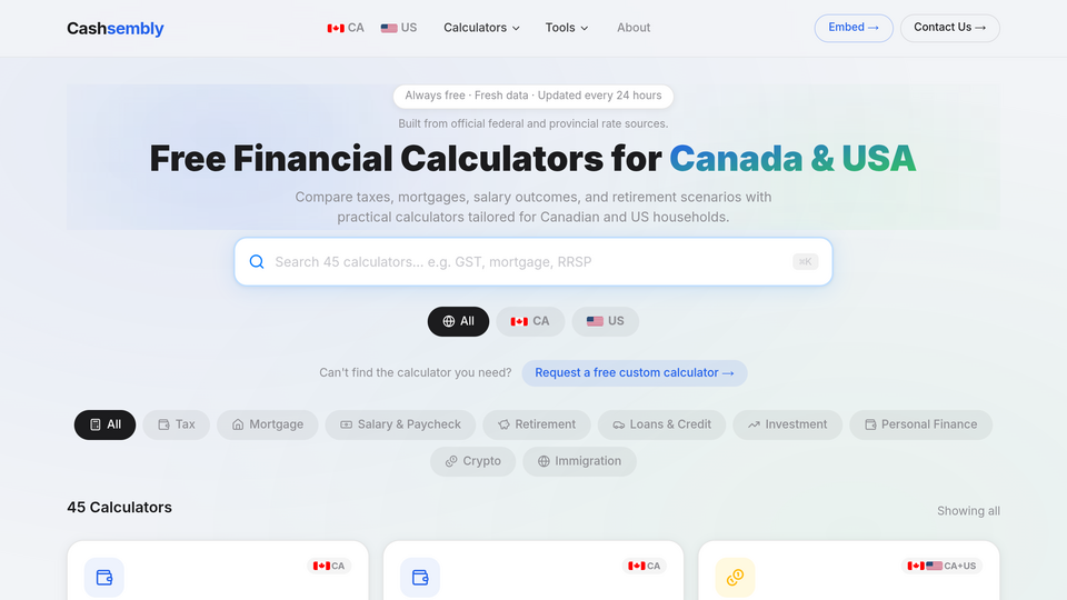 Screenshot of Cashsembly