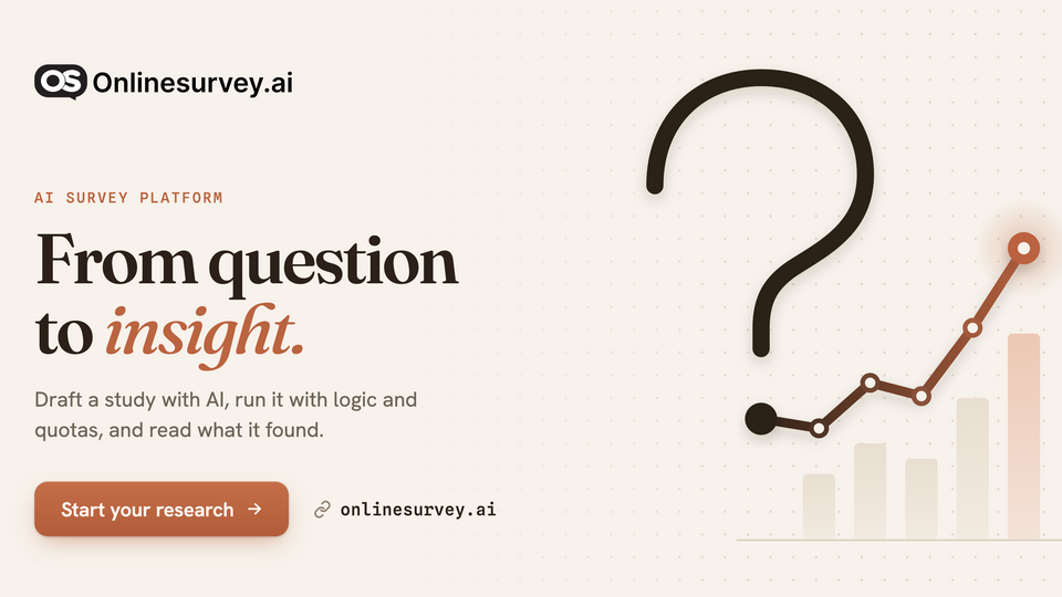 Screenshot of onlinesurvey.ai