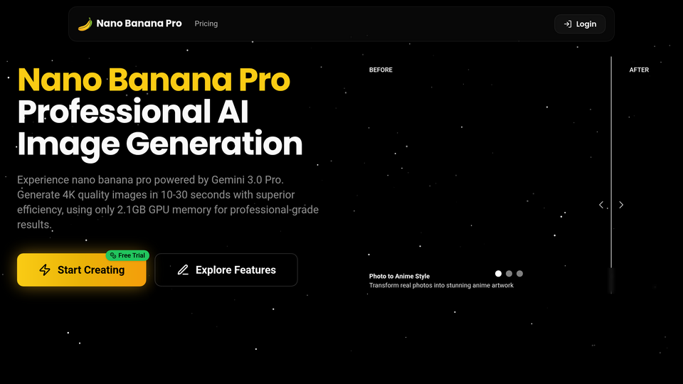 Screenshot of Nano Banana Pro