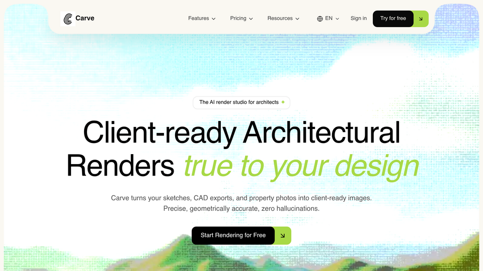 Screenshot of Carve