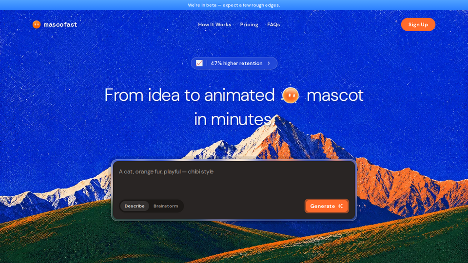 Screenshot of Mascofast