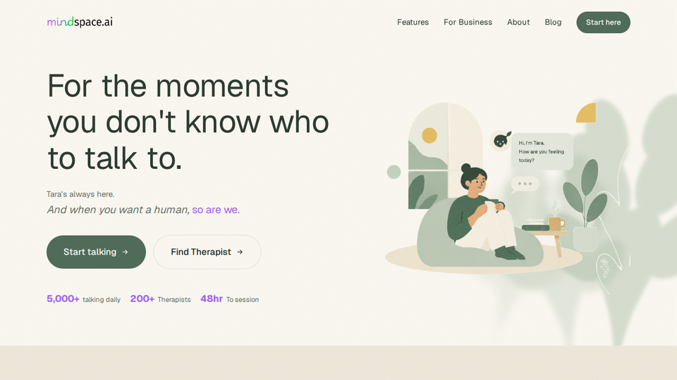 Screenshot of Mindspace