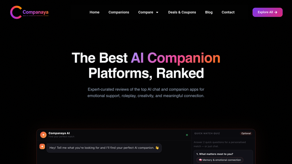 Screenshot of Companaya