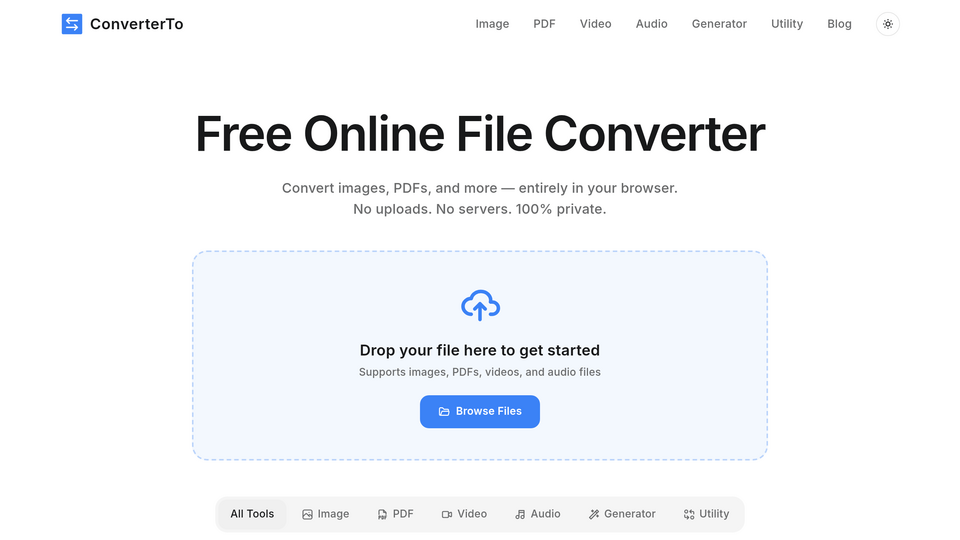 Screenshot of ConverterTo