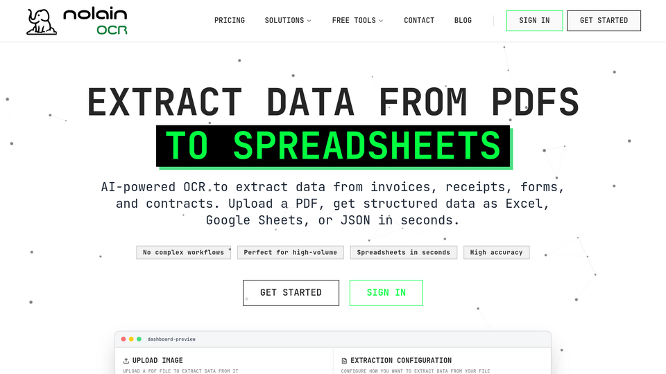 Screenshot of nolainocr