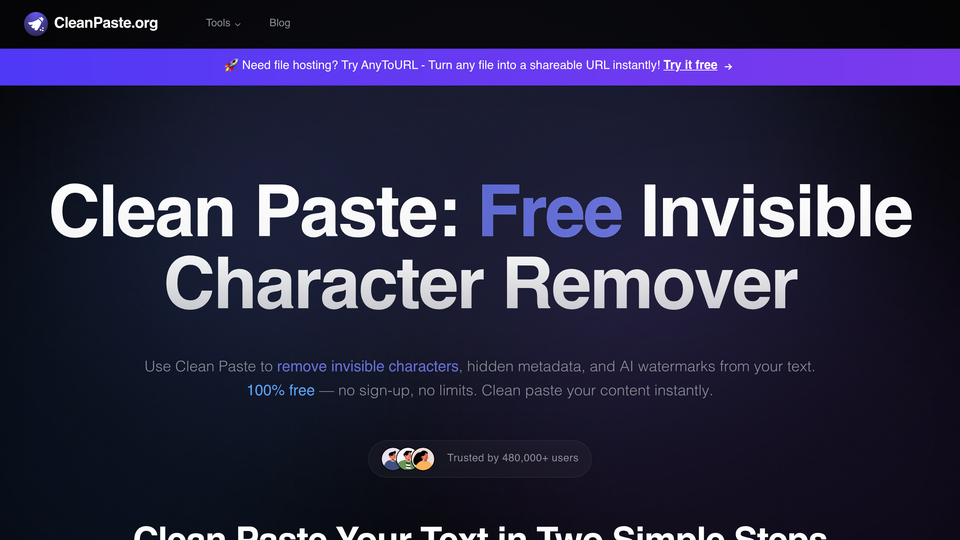 Screenshot of The #1 Free AI Watermark