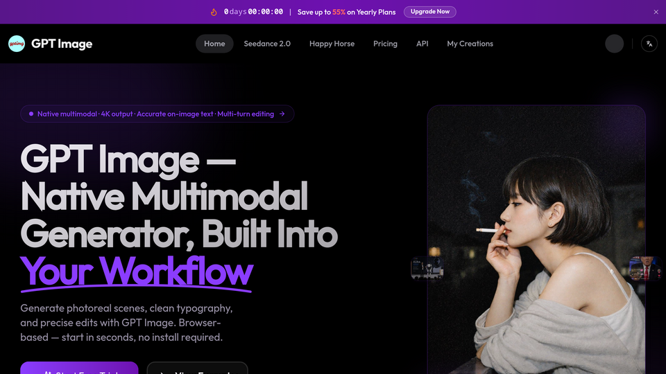 Screenshot of gpt  image
