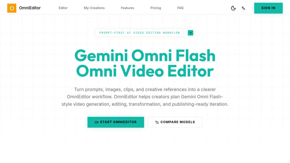 Screenshot of Omni Editor
