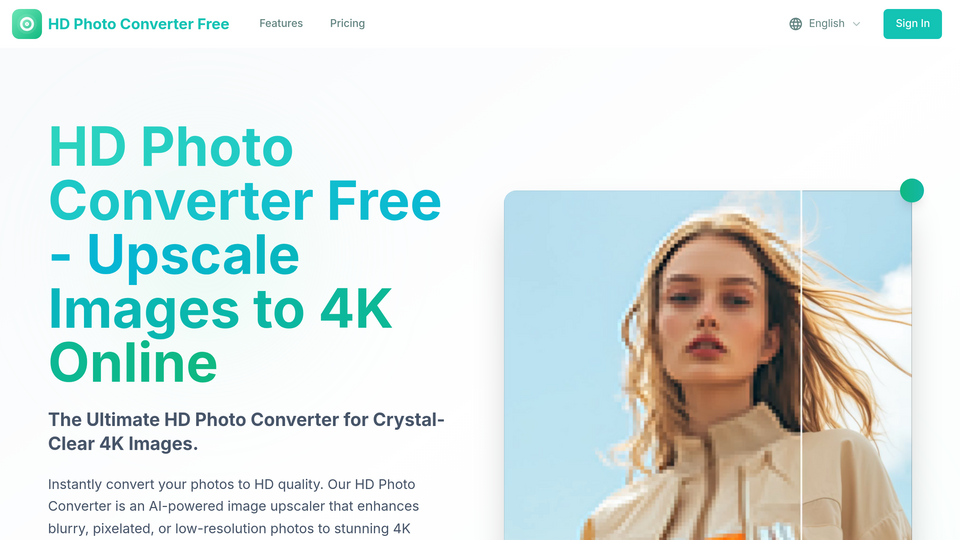 Screenshot of HD Photo Converter