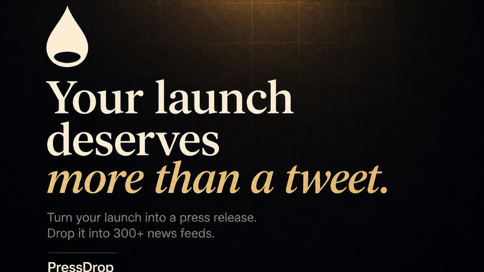 Screenshot of PressDrop