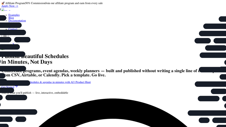 Screenshot of Planby Now