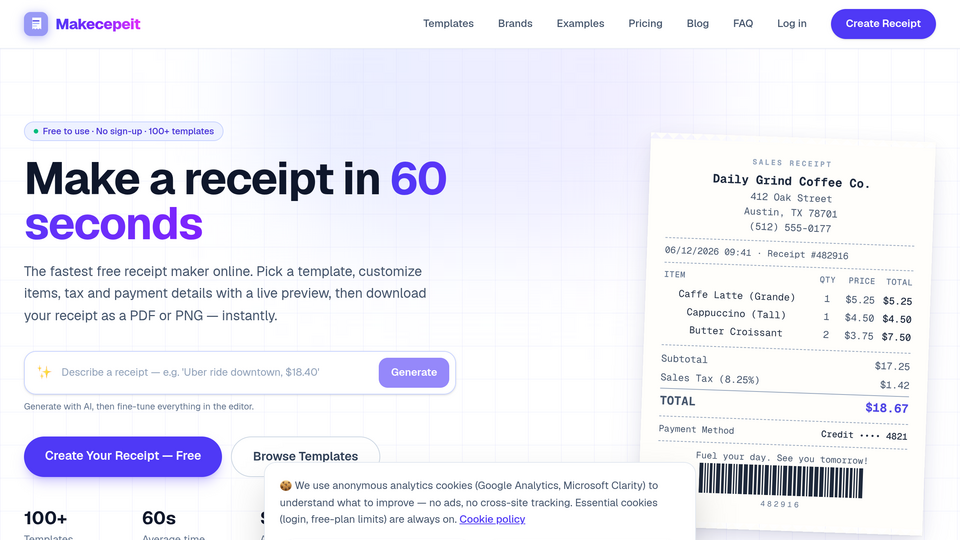 Screenshot of Makecepeit