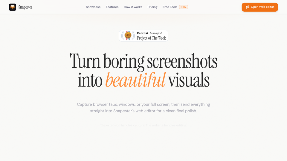 Screenshot of Snapester