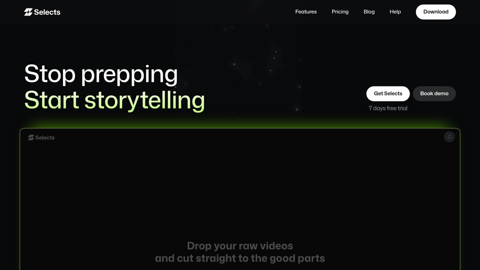 Screenshot of Selects