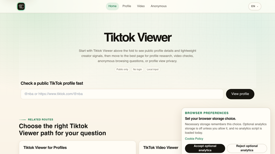 Screenshot of TT-View