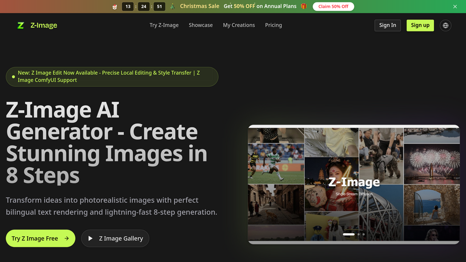 Screenshot of Z-Image