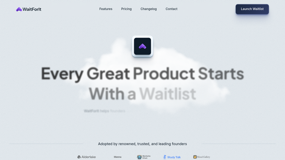 Screenshot of waitforit