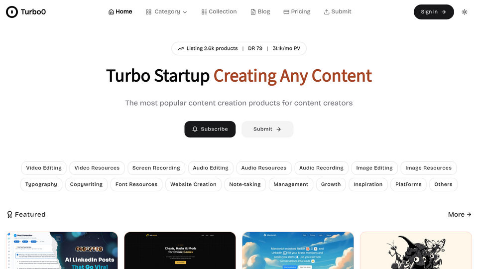 Screenshot of Turbo0