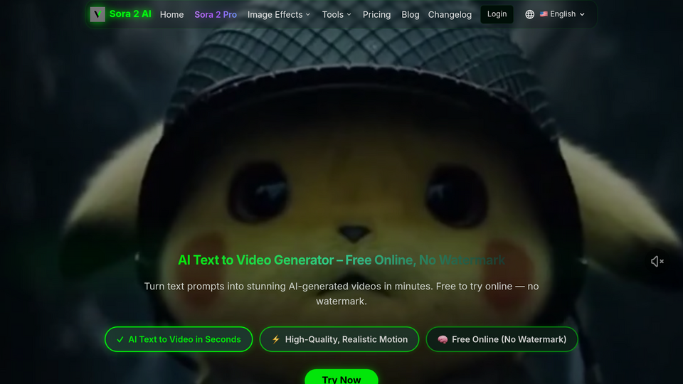 Screenshot of Sora2 AI Video