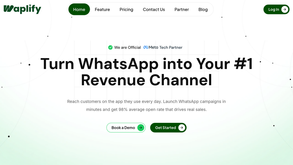 Screenshot of Waplify