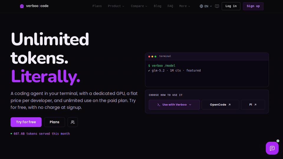 Screenshot of Verboo Code