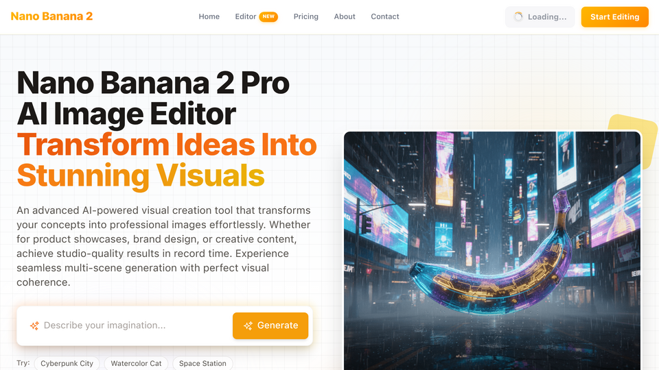 Screenshot of Nano Banana 2