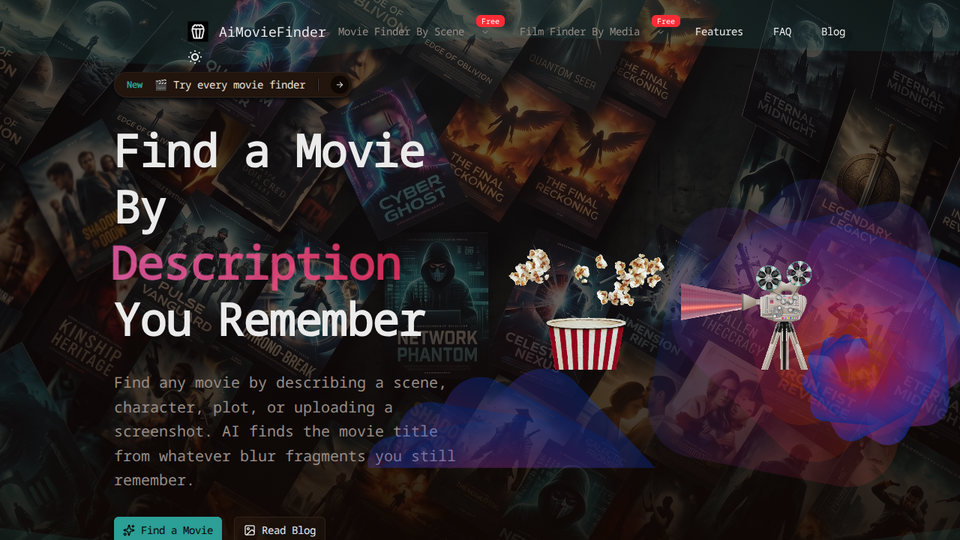 Screenshot of Ai Movie Finder