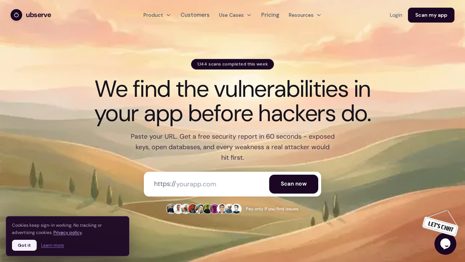 Screenshot of Ubserve