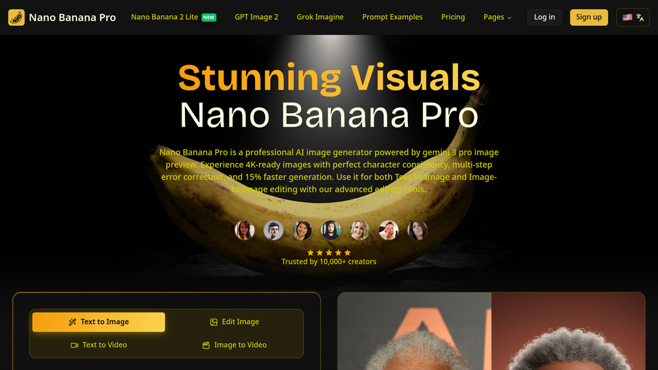 Screenshot of Nano Banana Pro