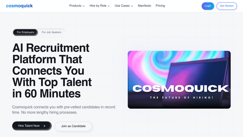 Screenshot of CosmoQuick