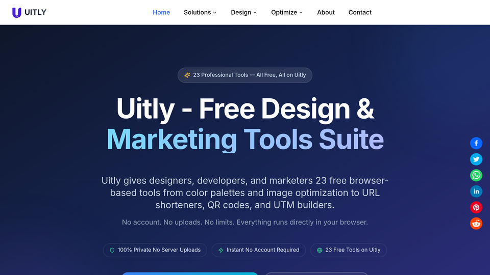 Screenshot of Free Online Tools