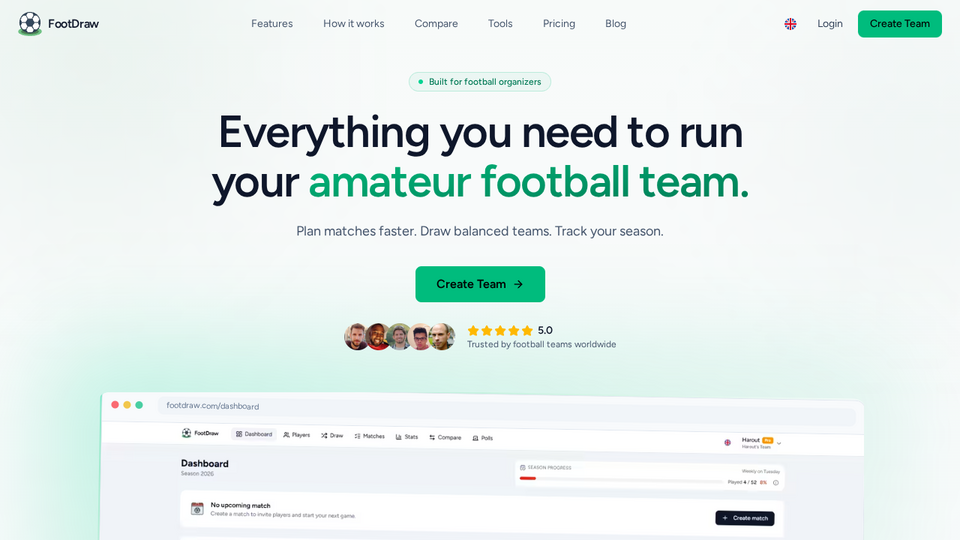Screenshot of FootDraw