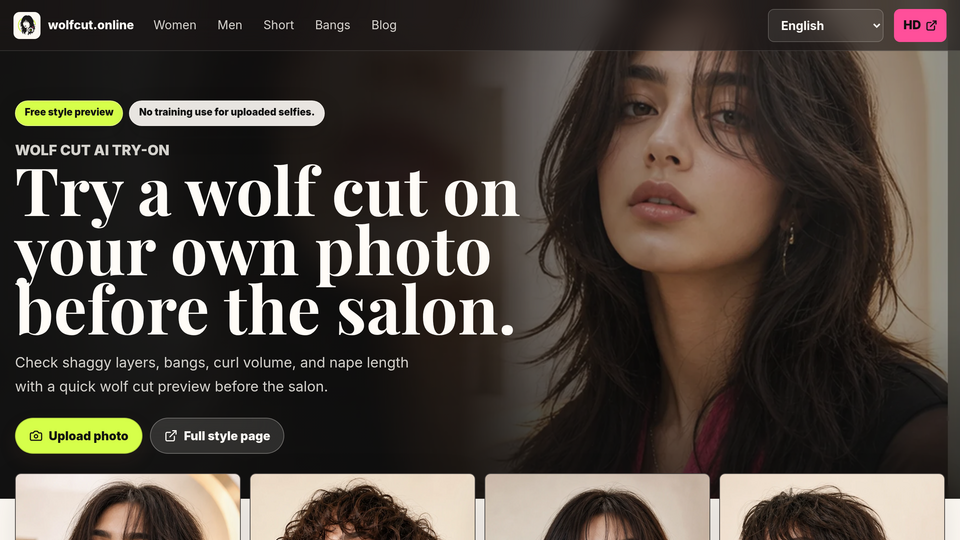Screenshot of Wolfcut Online