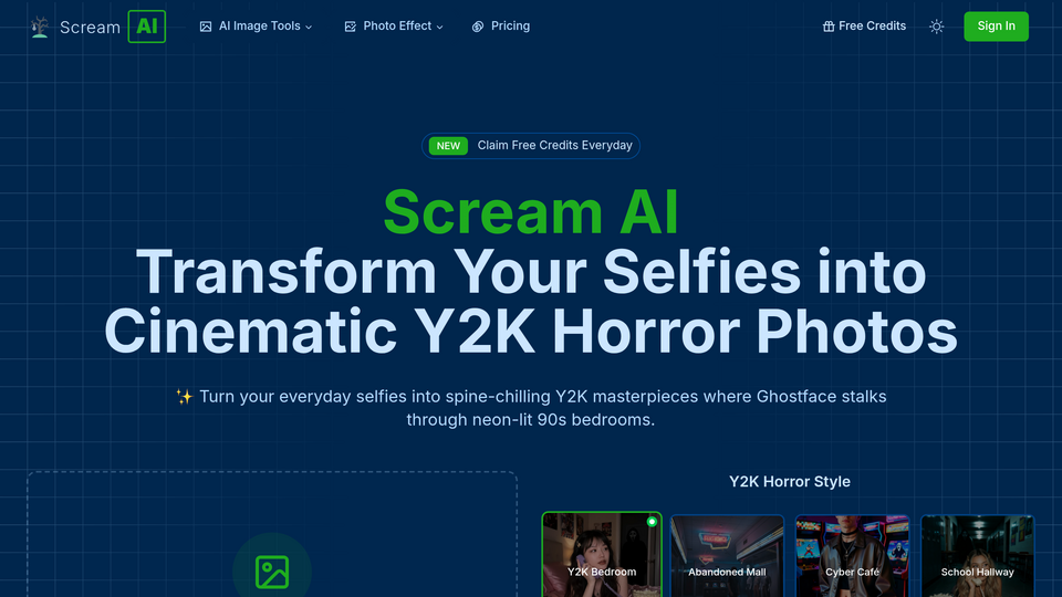 Screenshot of Scream AI