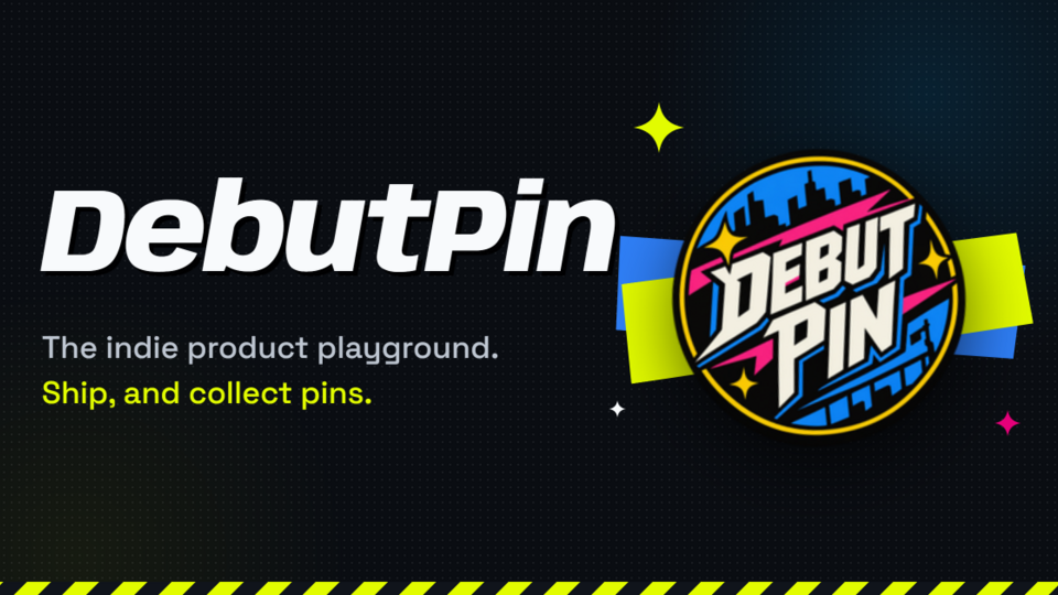 Screenshot of DebutPin
