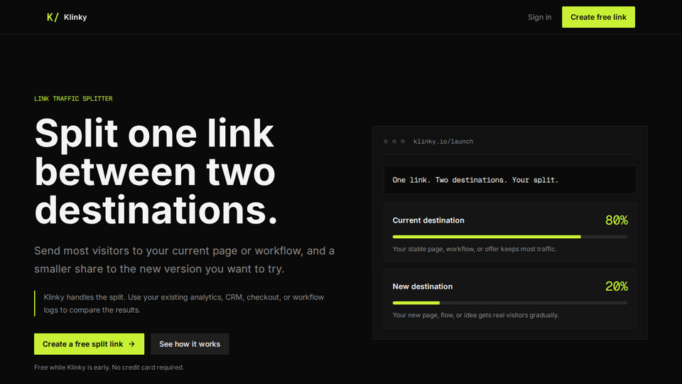 Screenshot of Klinky