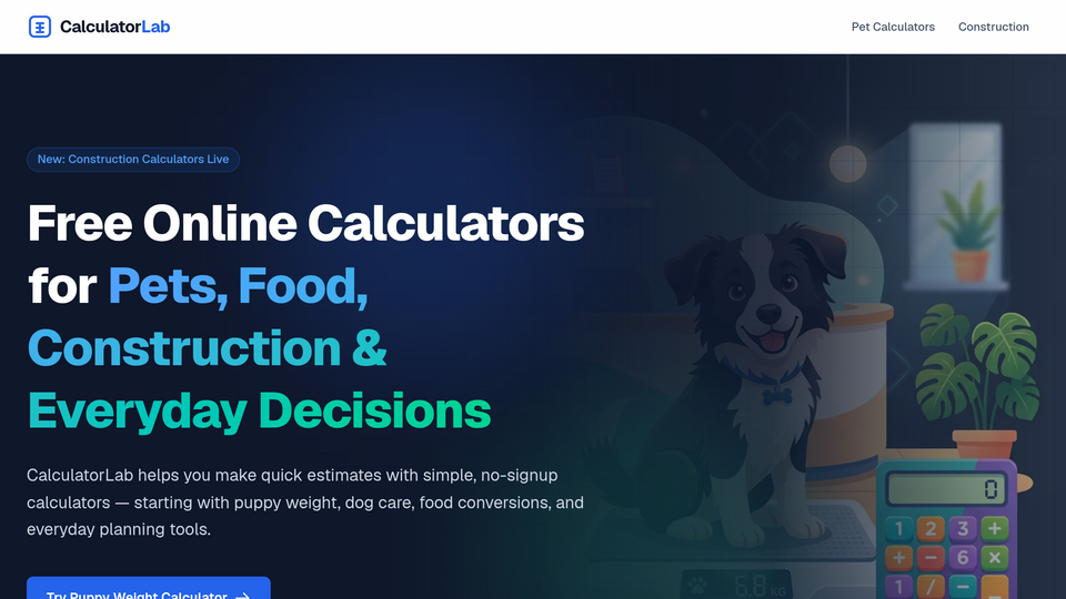 Screenshot of CalculatorLab