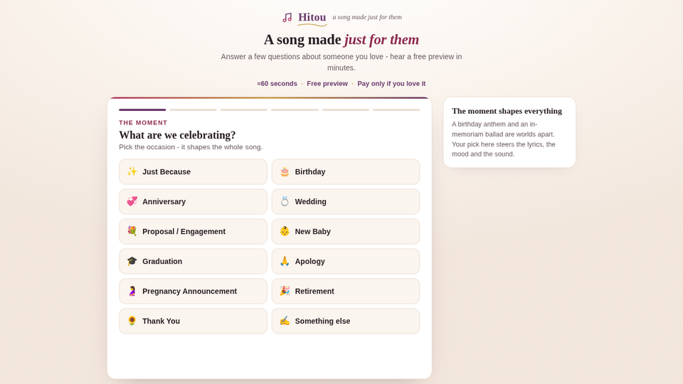 Screenshot of Hitou