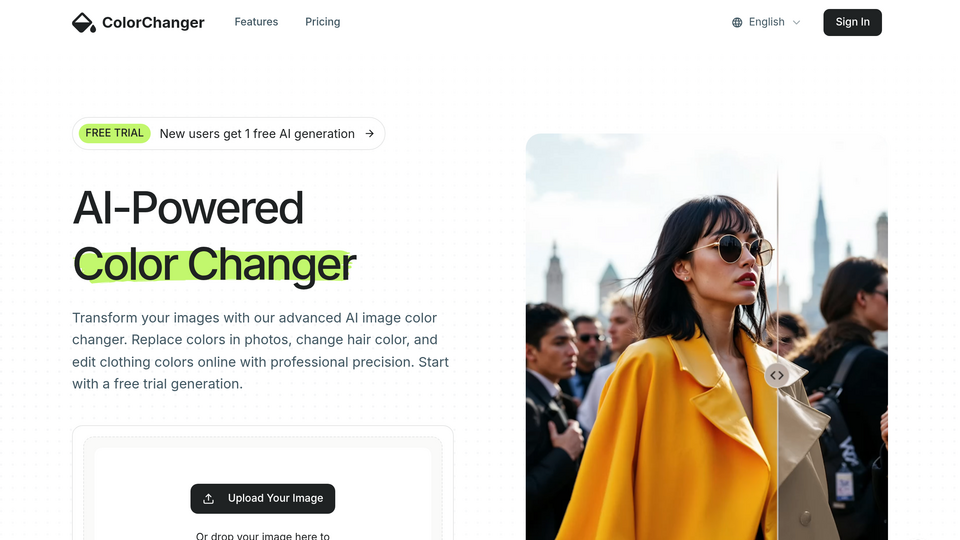 Screenshot of ColorChanger