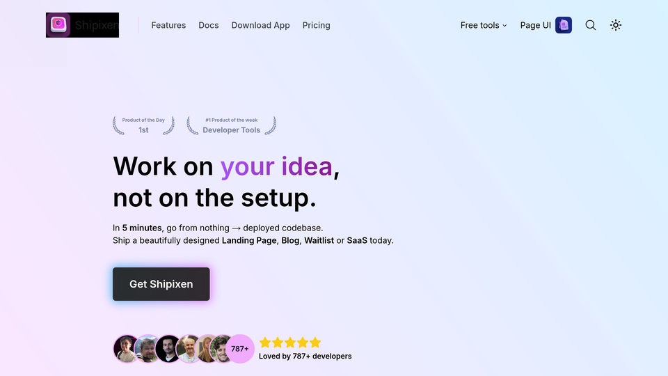 Screenshot of Shipixen
