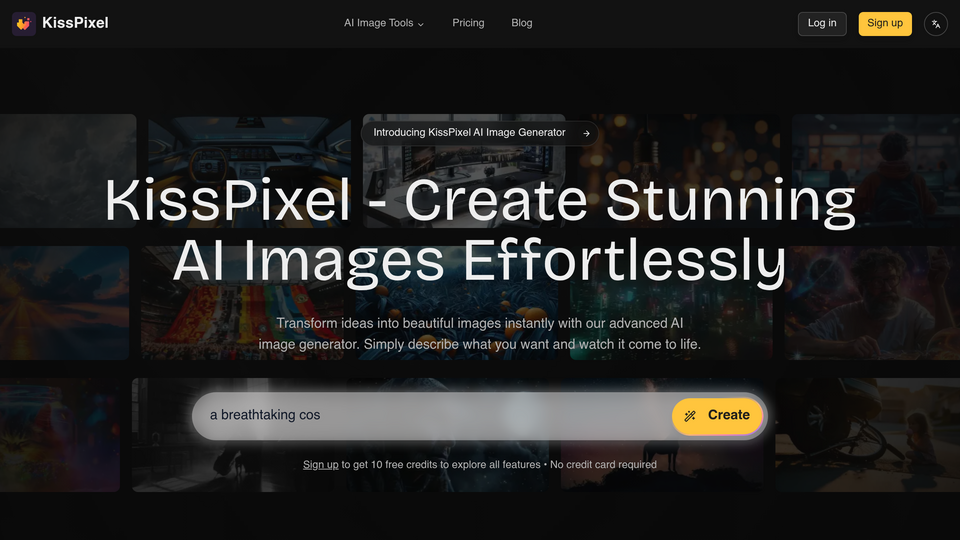 Screenshot of KissPixel