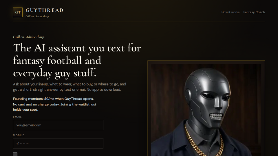 Screenshot of GuyThread