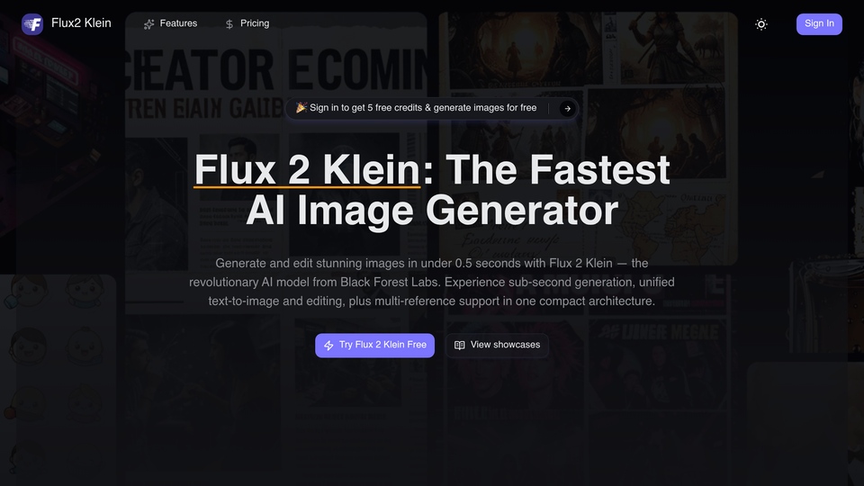 Screenshot of Flux2 Klein